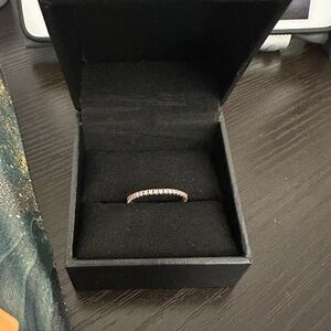 Jared Rose Gold Diamond Round Eternity Band 1/2 carat tw